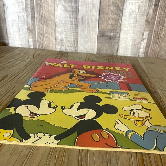 Vintage 1970's Reproduction of A Walt Disney Paint Book Special Edition 1930's - Picture 5 of 5
